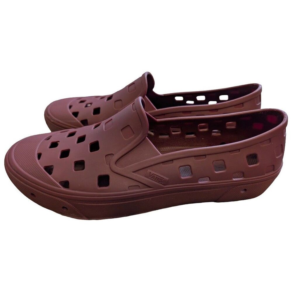 Vans Slip-On TRK Tawny Port Burgundy Water Shoes Mens US 9